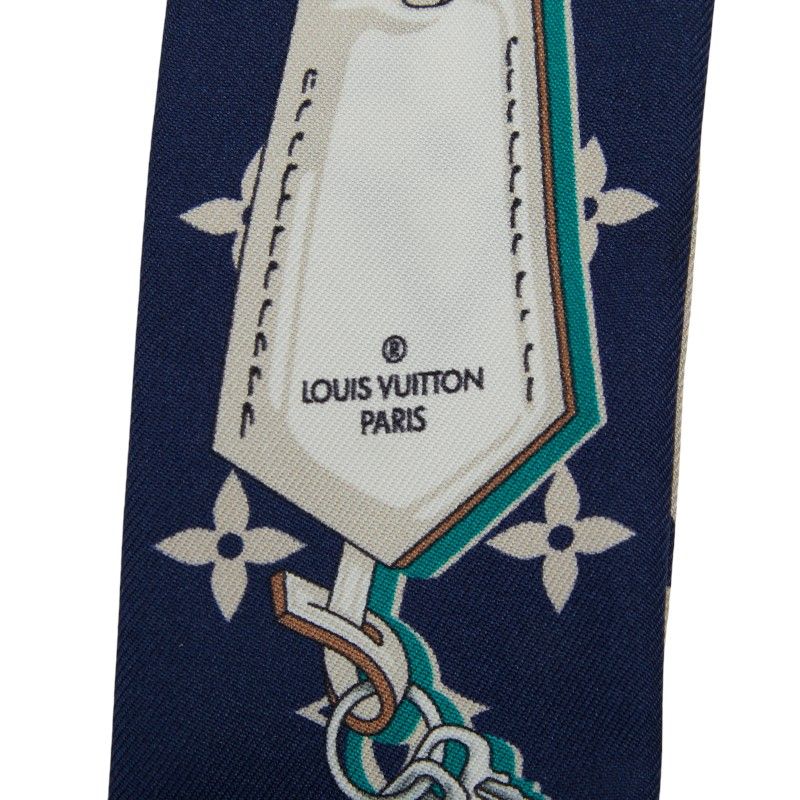 Louis Vuitton Bandeau BB Ultimate M77778 Blue Marline Blue Multicolor Silk