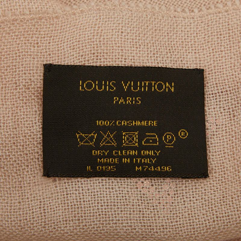Louis Vuitton Rhinestone Etole Monte Carlo M74496 Pink Cashmere Women Louis