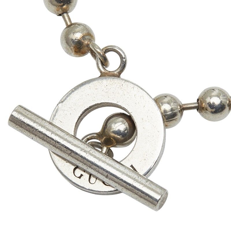 Gucci Ball Chain Sv925 Silver Ladies Gucci