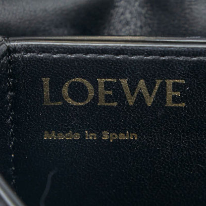 Loewe Repeat Anagram Goya Navy Beige Canvas Leather Women's Loewe