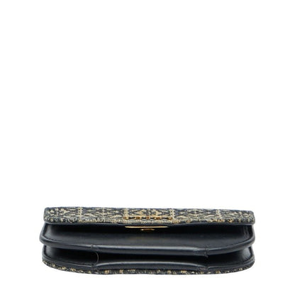 Loewe Repeat Anagram Goya Navy Beige Canvas Leather Women's Loewe