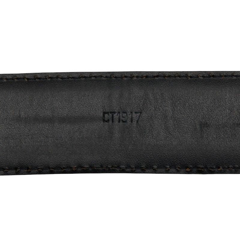 Louis Vuitton Epi Santure Classic Belt Size: 85 37 M6833 Noir Black Leather