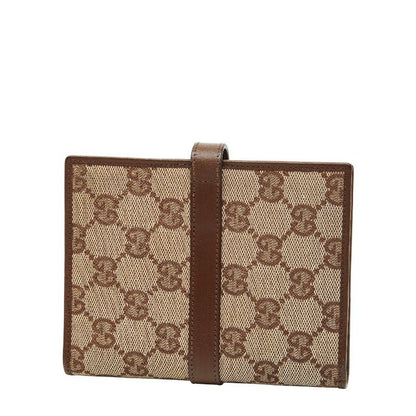 Gucci GG Canvas Jackie 031 2888 Beige Brown Canvas Leather Women's Gucci