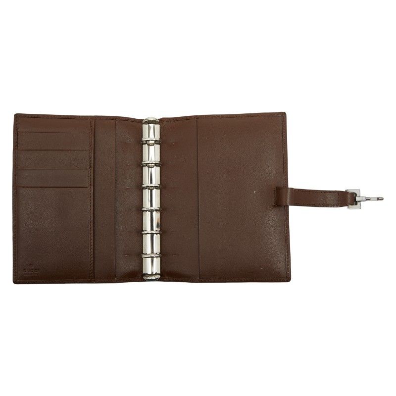 Gucci GG Canvas Jackie 031 2888 Beige Brown Canvas Leather Women's Gucci