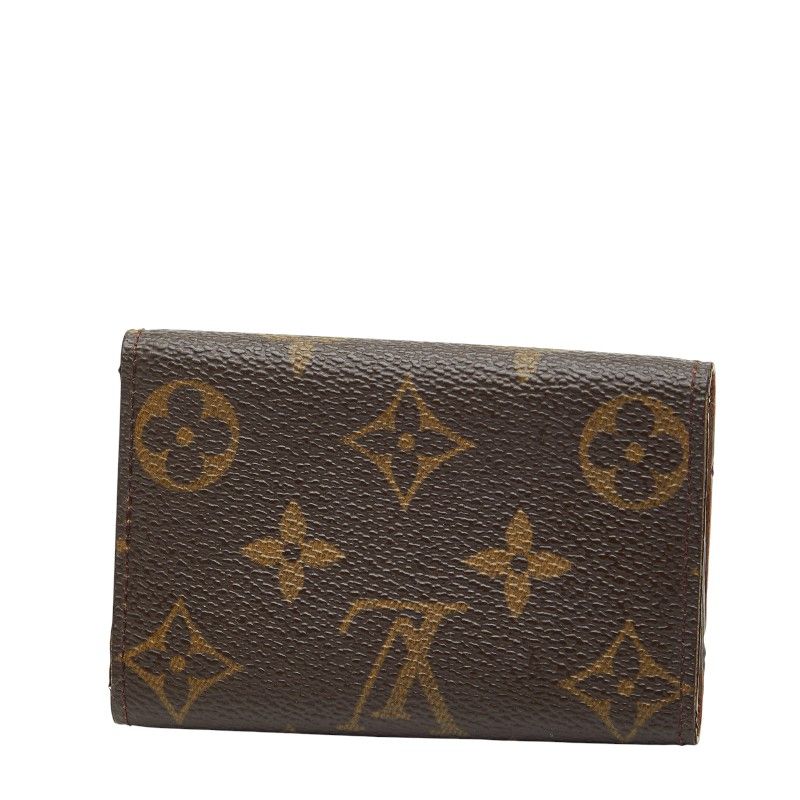 Louis Vuitton Monogram Multicles 6 Key Case 6-Ribbon M62630 Brown PVC Leather