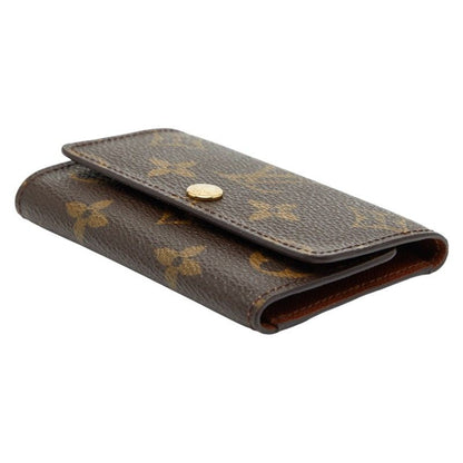 Louis Vuitton Monogram Multicles 6 Key Case 6-Ribbon M62630 Brown PVC Leather