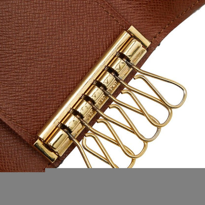 Louis Vuitton Monogram Multicles 6 Key Case 6-Ribbon M62630 Brown PVC Leather