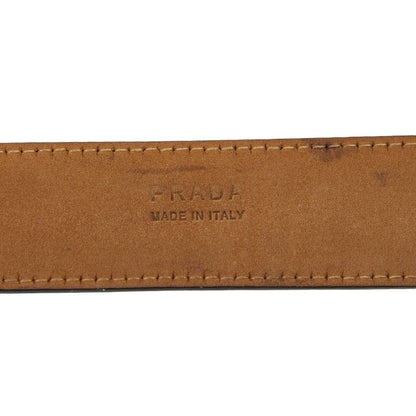 Prada Belt Size: 85 34 Brown Leather Men's Prada