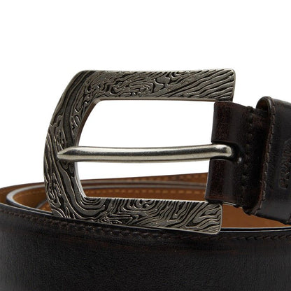 Prada Belt Size: 85 34 Brown Leather Men's Prada