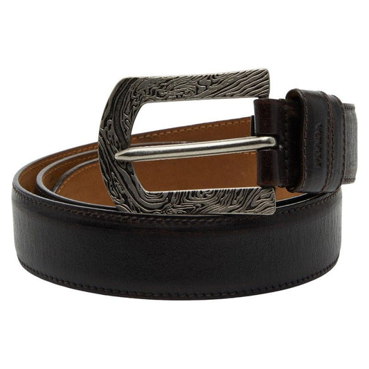 Prada Belt Size: 85 34 Brown Leather Men's Prada