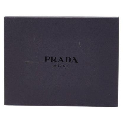 Prada Triangle Logo Plate Black Nylon Women's Prada