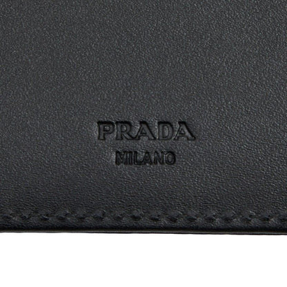 Prada Triangle Logo Plate Black Nylon Women's Prada