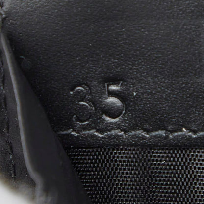 Prada Triangle Logo Plate Black Nylon Women's Prada