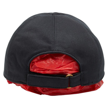 Gucci Embroidery Baseball Cap Size XL 59cm (23.23in) 596211 Black Red Cotton