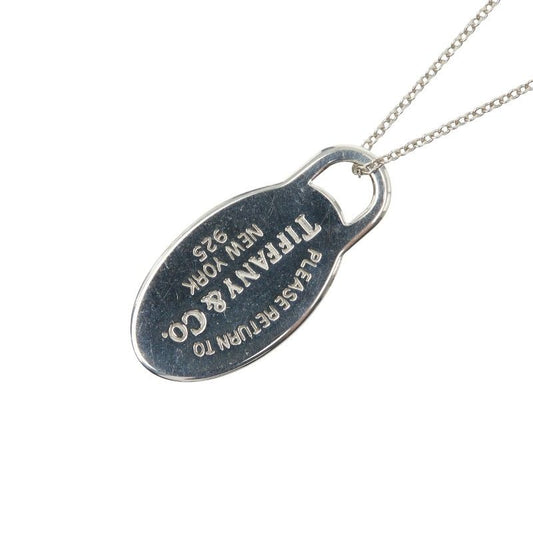 Tiffany & Co Return to Tiffany & Co Oval Tag Sv925 Silver Ladies Tiffany & Co