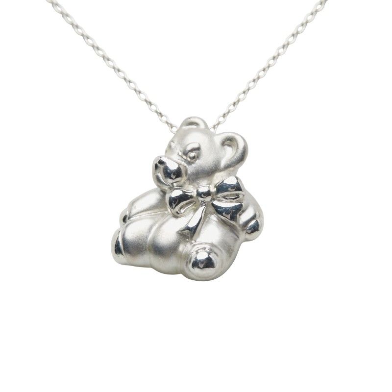 Tiffany & Co Teddy Bear Sv925 Silver Ladies Tiffany & Co