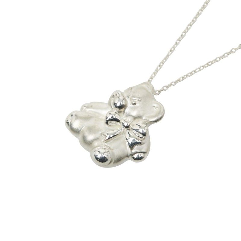 Tiffany & Co Teddy Bear Sv925 Silver Ladies Tiffany & Co
