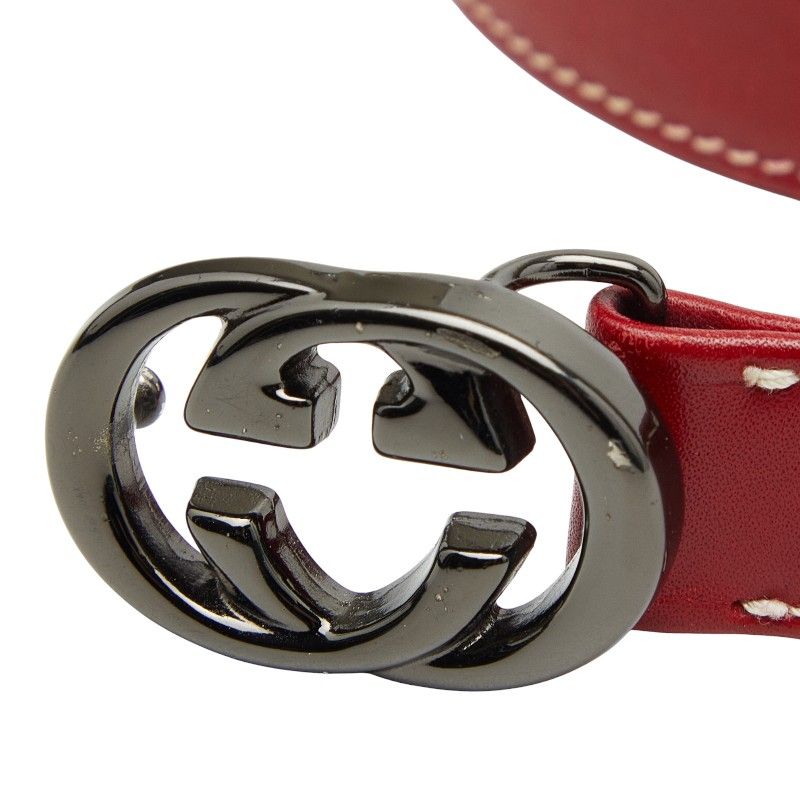 Gucci Belt Size: 70 28 Red Leather Women's Gucci