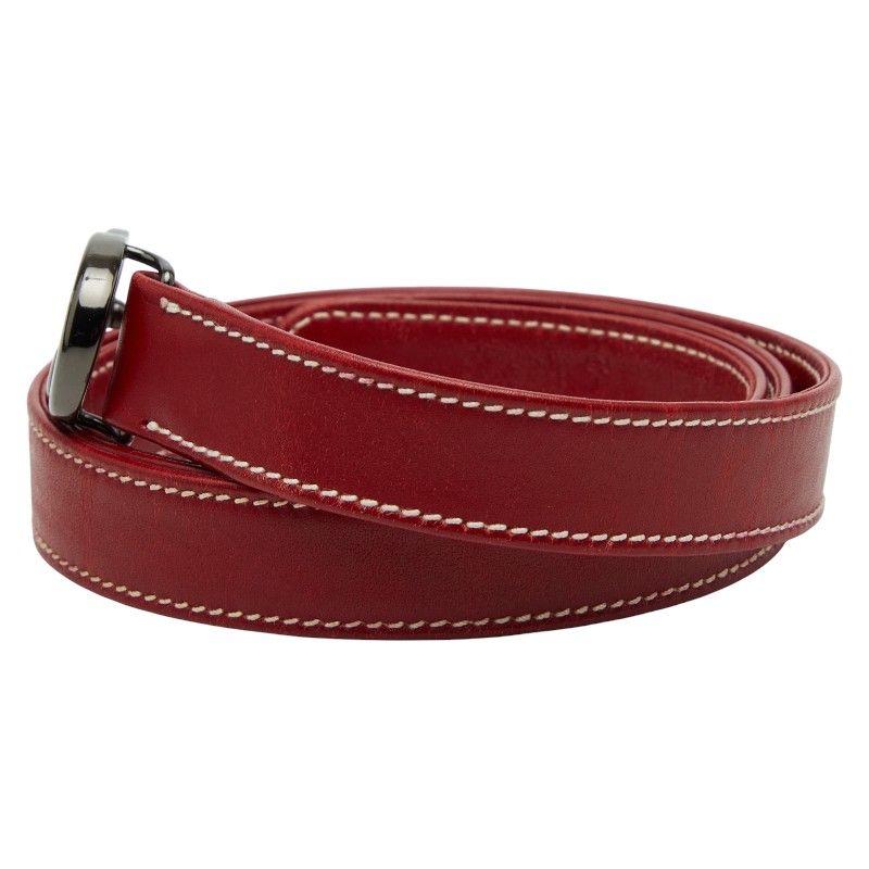 Gucci Belt Size: 70 28 Red Leather Women's Gucci