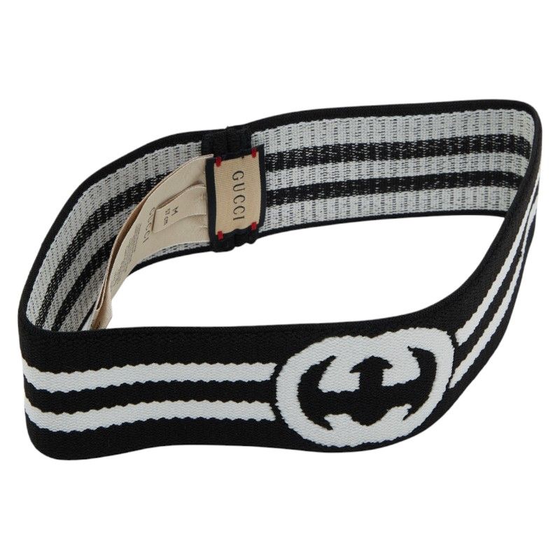 Gucci Interlocking G Stripe Headband Hair Accessory Size: M 57cm (22.44in)