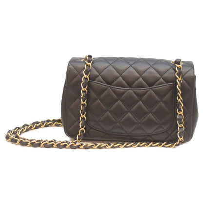 Chanel 27 No A69900 Black Ghardware Lamb Mini Matrasse 20 Chain Shoulder