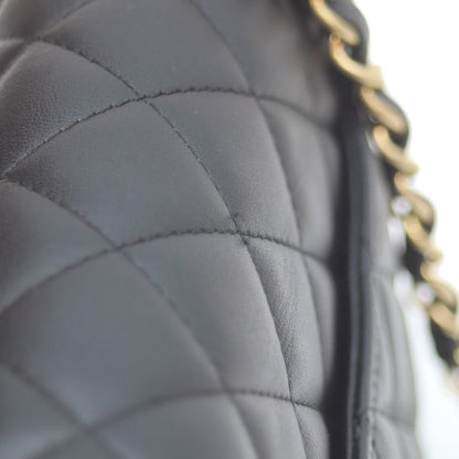 Chanel 27 No A69900 Black Ghardware Lamb Mini Matrasse 20 Chain Shoulder