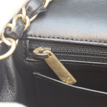 Chanel 27 No A69900 Black Ghardware Lamb Mini Matrasse 20 Chain Shoulder