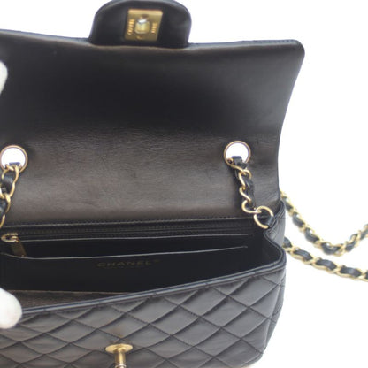 Chanel 27 No A69900 Black Ghardware Lamb Mini Matrasse 20 Chain Shoulder