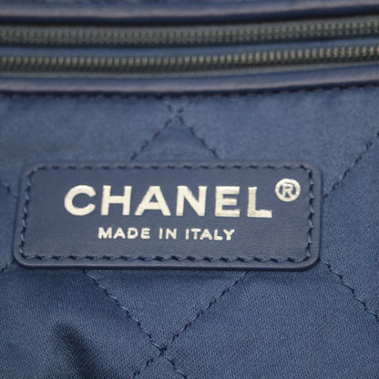 Chanel As3260 Blue Denim Gold and Silver Hardware Chanel 22 Small