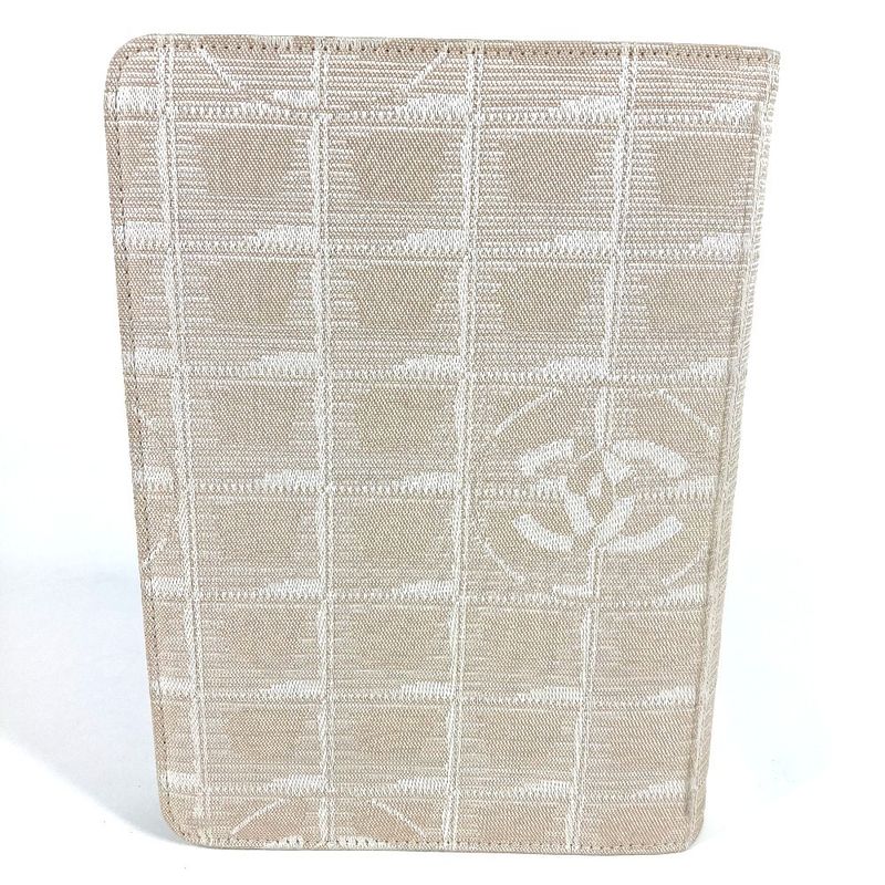Chanel Notebook Cabas - Logo Nylon Canvas Beige
