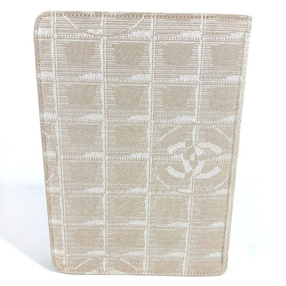 Chanel Notebook Cabas - Logo Nylon Canvas Beige