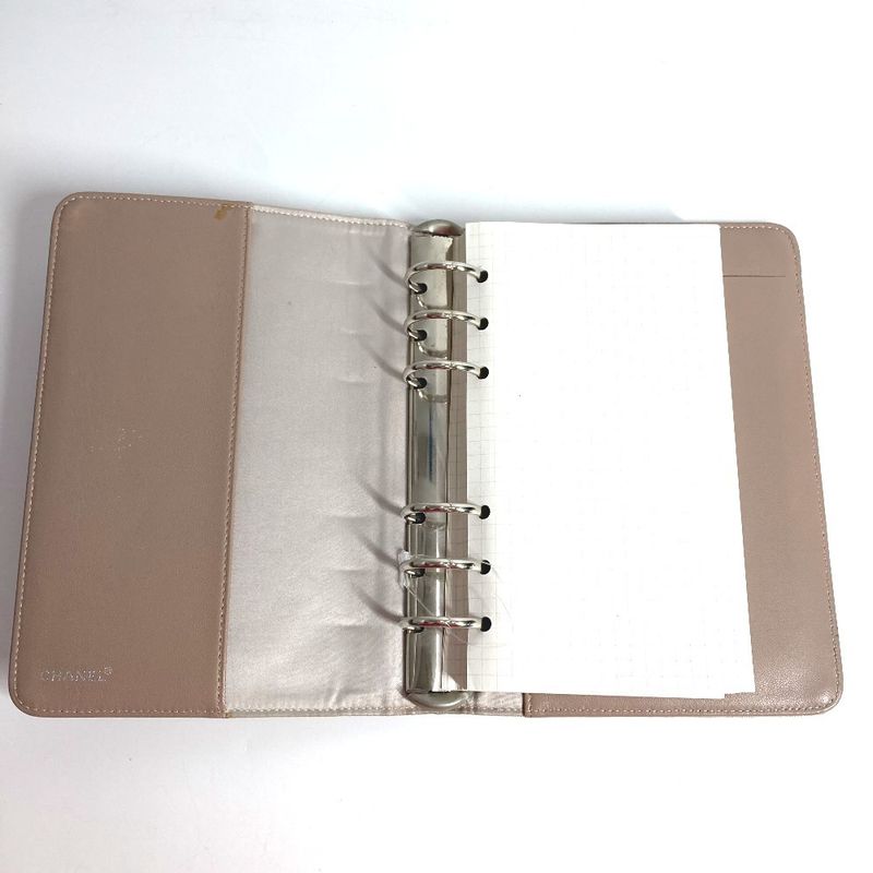 Chanel Notebook Cabas - Logo Nylon Canvas Beige