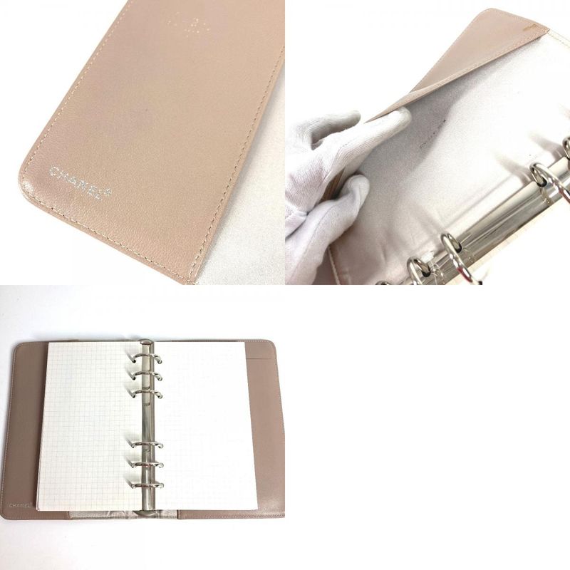 Chanel Notebook Cabas - Logo Nylon Canvas Beige