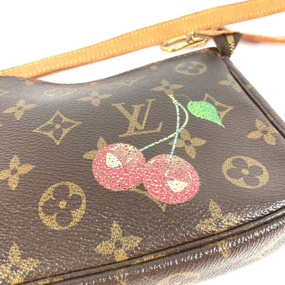 Louis Vuitton Shoulder Bag Pochette Accessoire M95008 Monogram Canvas Red
