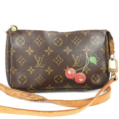 Louis Vuitton Shoulder Bag Pochette Accessoire M95008 Monogram Canvas Red