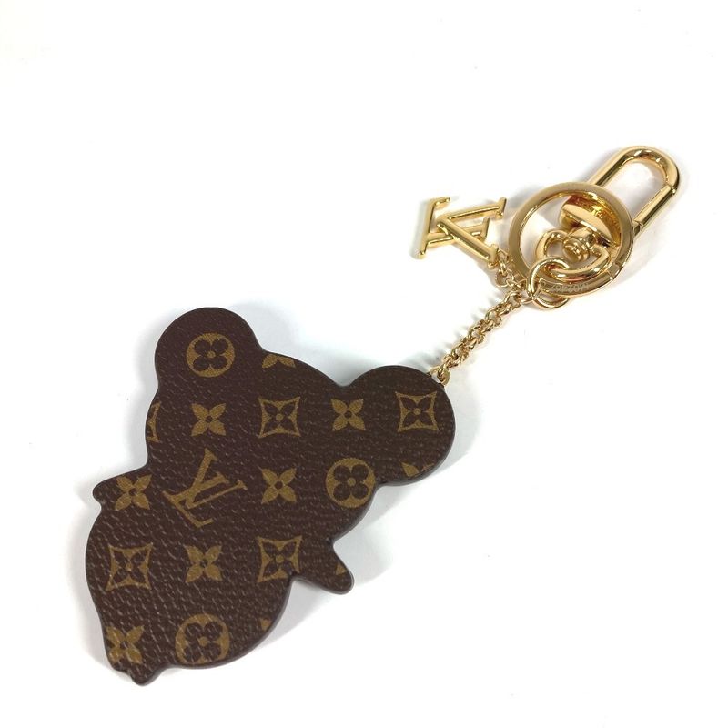 Louis Vuitton Key Holder Key Holder - Super Flat M02467 Monogram Canvas Brown