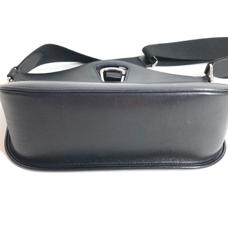 Hermes Shoulder Bag Messenger Atrage Black