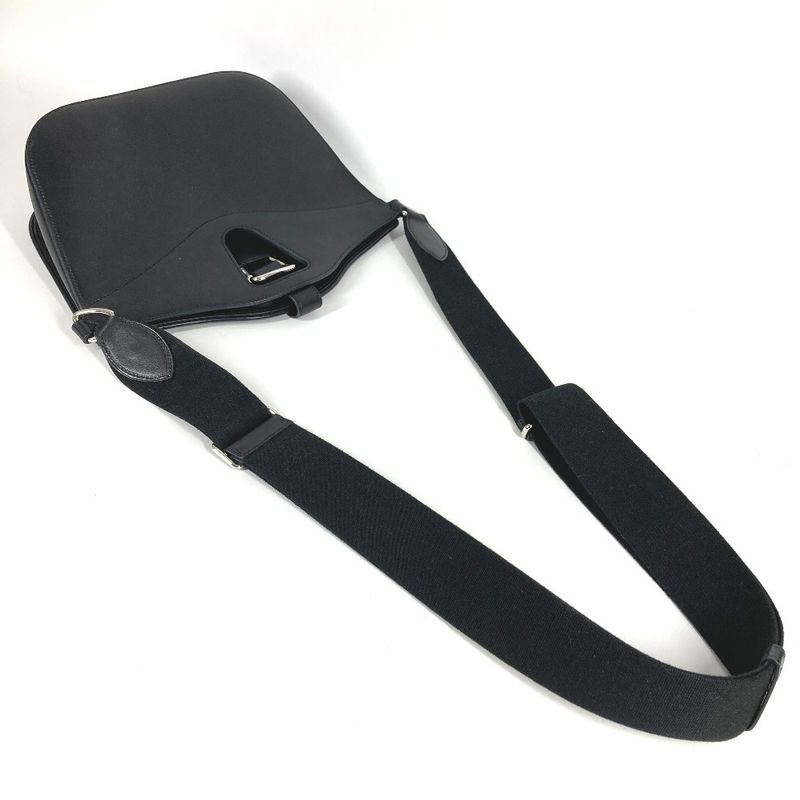 Hermes Shoulder Bag Messenger Atrage Black