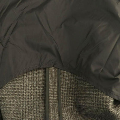 Prada Coat Stencil Collar Outerwear Long Wool Alpaca Blend 50 Grey Nr - Gy20