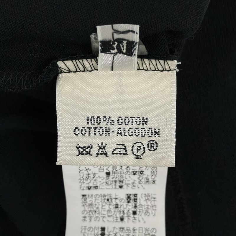 Hermes Seventh Sleeve Cut and Sewn Size 34 S Women's - Black Crew Neck