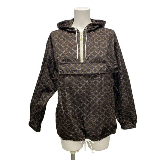 Celine Blouson Size 34 S Women's Triomphe Monogram Windbreaker 2w388344n Dark