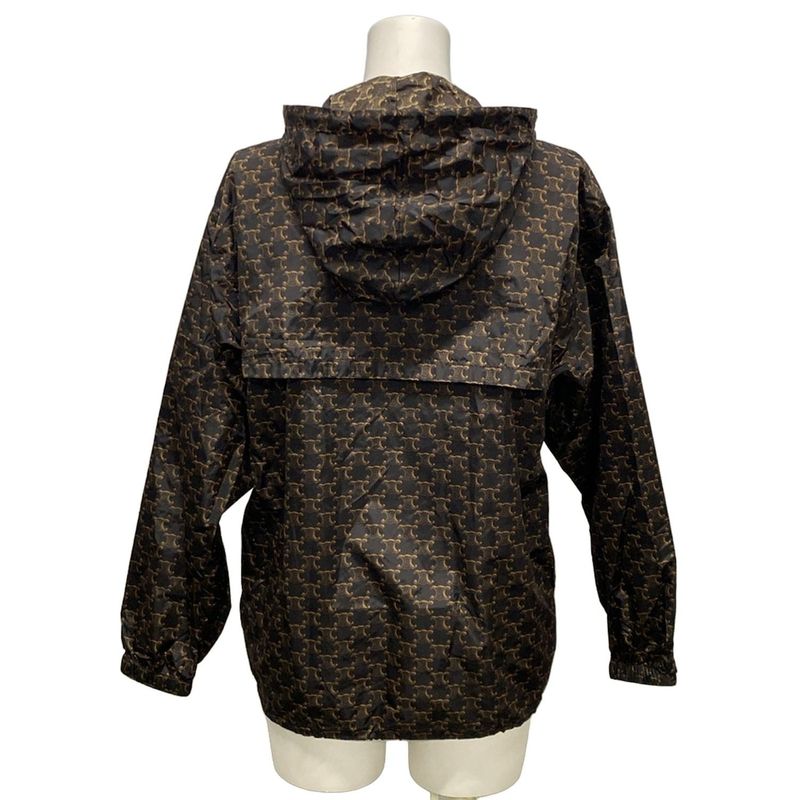 Celine Blouson Size 34 S Women's Triomphe Monogram Windbreaker 2w388344n Dark
