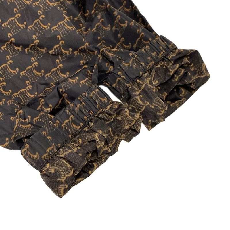 Celine Blouson Size 34 S Women's Triomphe Monogram Windbreaker 2w388344n Dark
