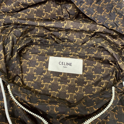 Celine Blouson Size 34 S Women's Triomphe Monogram Windbreaker 2w388344n Dark