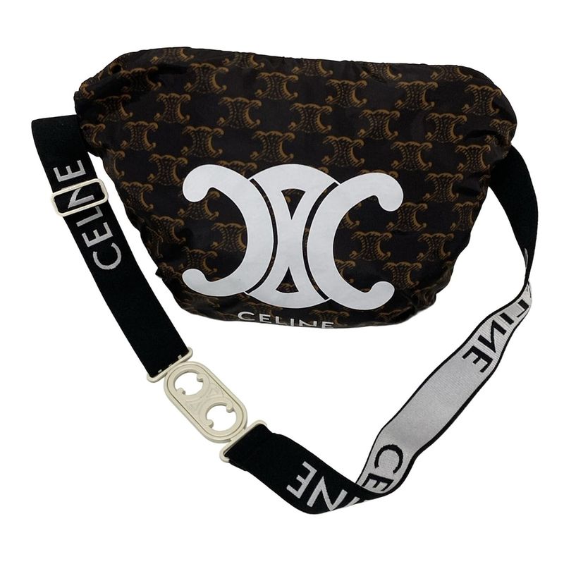 Celine Blouson Size 34 S Women's Triomphe Monogram Windbreaker 2w388344n Dark