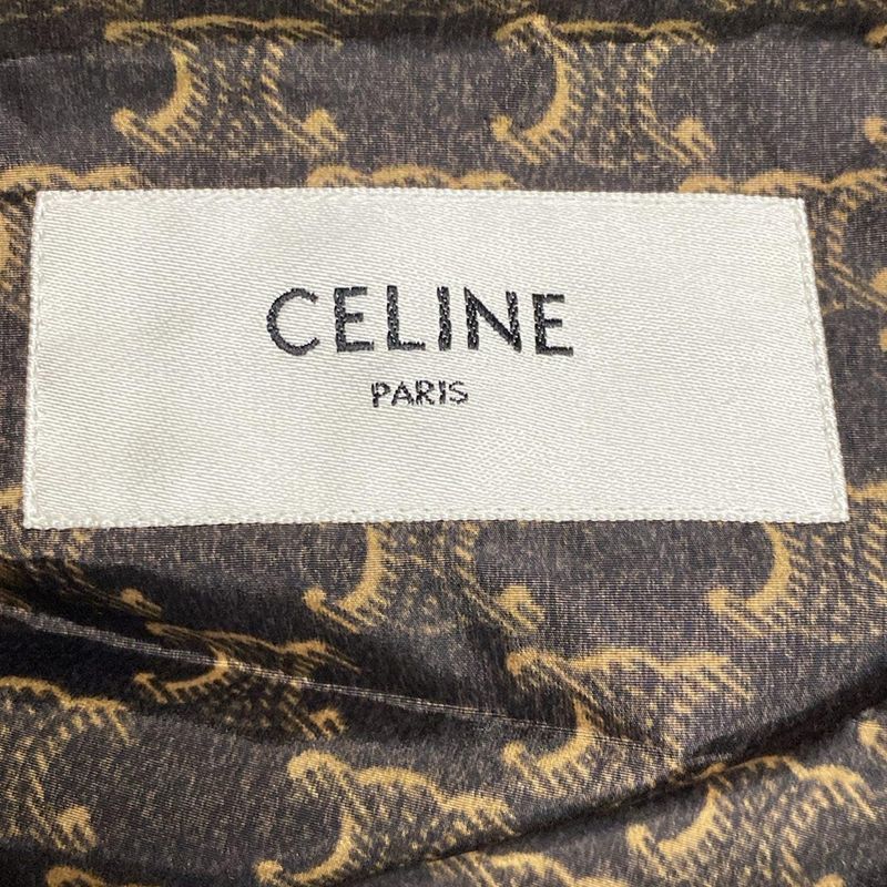 Celine Blouson Size 34 S Women's Triomphe Monogram Windbreaker 2w388344n Dark