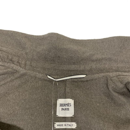 Hermes Jacket Size 34 S Women - 2h0202db Grey Beige Long Sleeves Stitching Fall