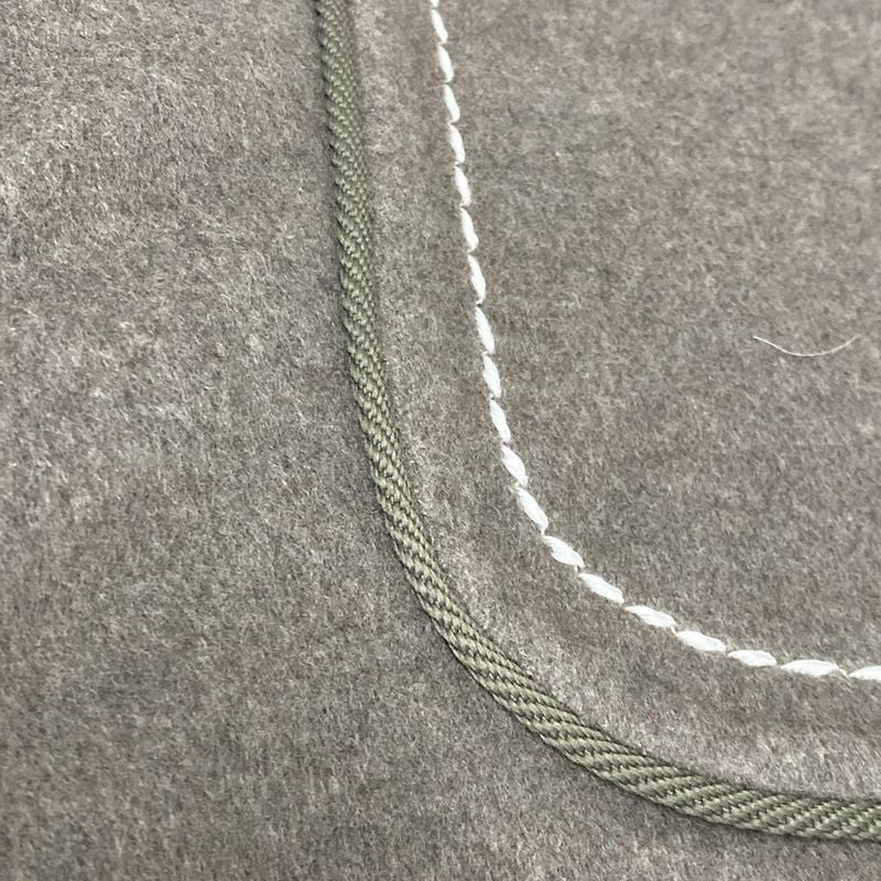 Hermes Jacket Size 34 S Women - 2h0202db Grey Beige Long Sleeves Stitching Fall