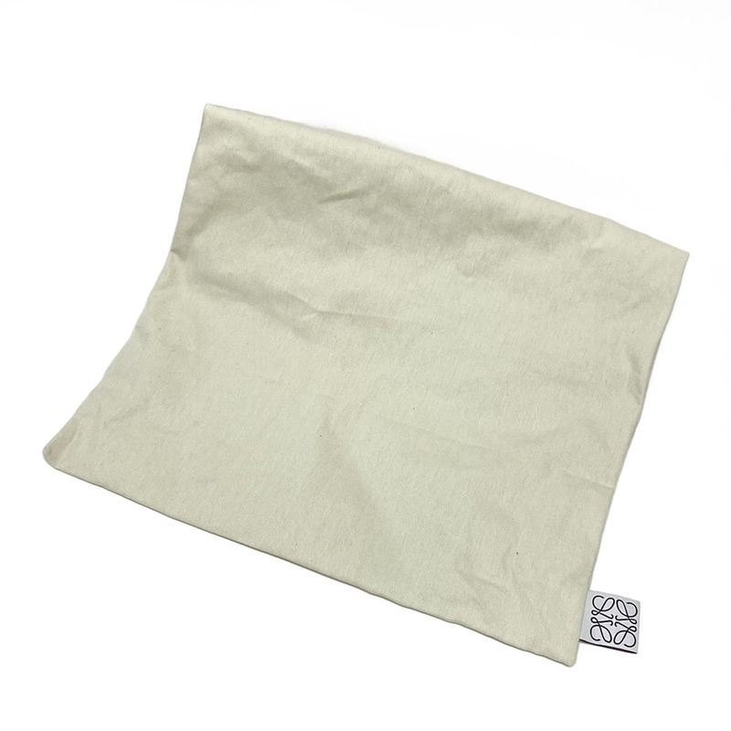 Loewe Shoulder Bag Anagram Pochette Basket Bag Natural (Beige) X Tan (Brown) X