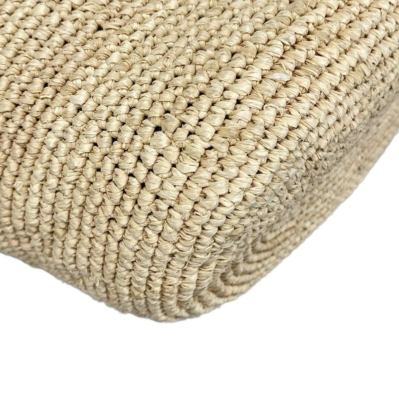 Loewe Shoulder Bag Anagram Pochette Basket Bag Natural (Beige) X Tan (Brown) X